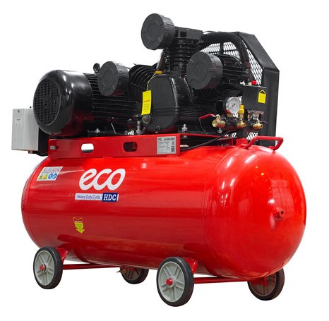 Компрессор ECO AE-2000-55HD производительность 810 л/мин, давление 8 атм, поршневой, масляный, ресивер 200 л, напряжение 380 В, мощность 5.50 кВт)